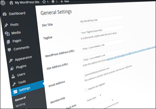 How To Configure WordPress General Settings - Step-By-Step Tutorial