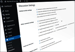 WordPress Discussion Settings - Tutorial