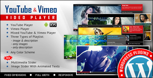 YouTube Vimeo Video Player