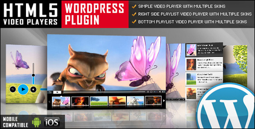 HTML5 Video Players WordPress Plugin