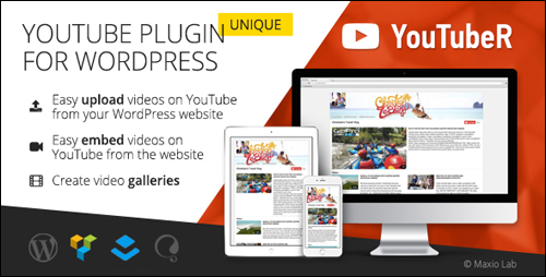 YouTubeR YouTube Video Gallery Plugin
