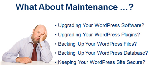 What about website maintenance?