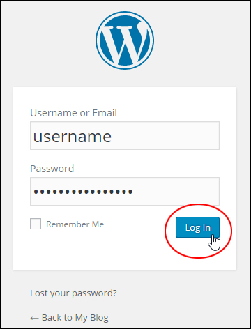 wordpresscom login