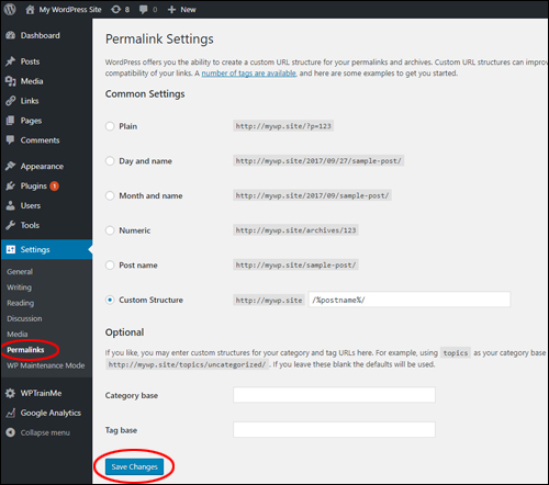 (Resave your WordPress Permalinks settings