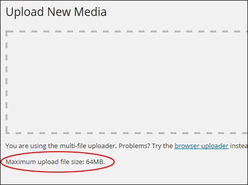 Your maximum upload file size limit has been increased!