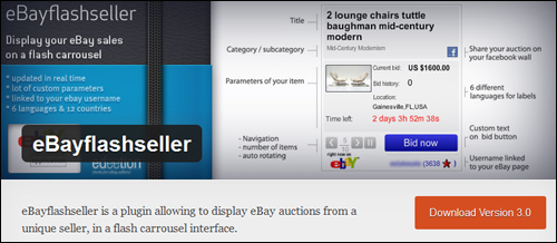 eBayFlashSeller WP Plugin