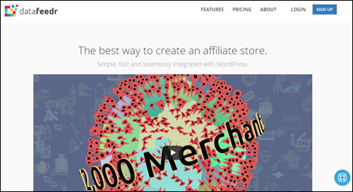 Promote products from thousands of well-known merchants on your WordPress site with Datafeedr