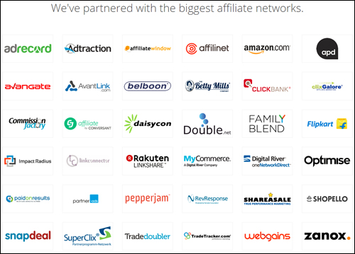 Datafeedr has partnered with the world's largest affiliate networks.