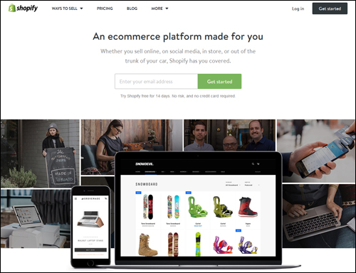 Shopify - e-Commerce Platform