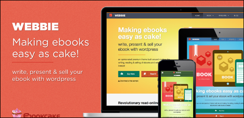 Webbie - WordPress Theme For eBook Authors