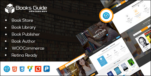 Book Guide - Book Store E-Commerce WordPress Theme
