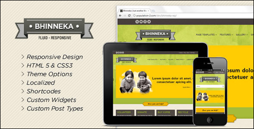Bhinneka WordPress Theme