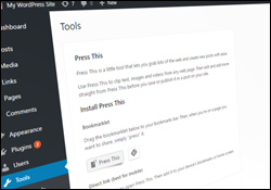 How To Use The Press This WordPress Tool
