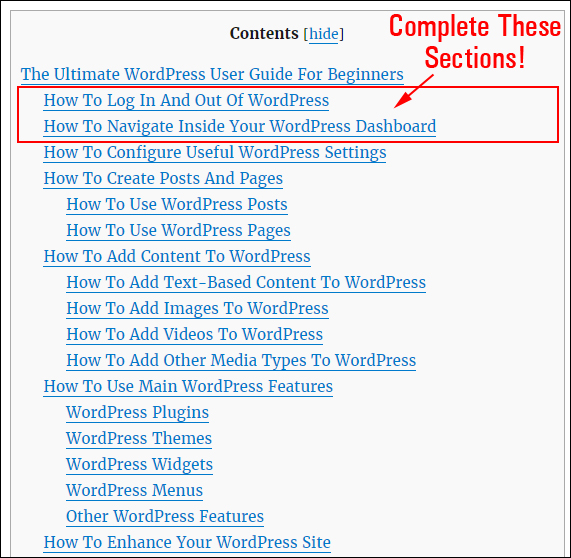 How to log in and out of WordPress and use the WordPress dashboard