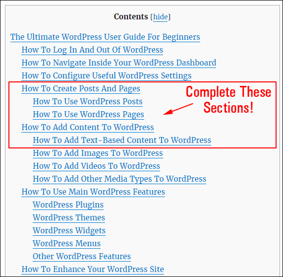 Learn how to create and publish posts and pages in WordPress