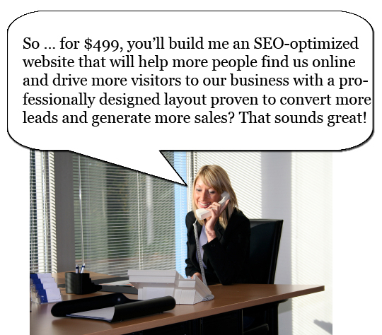 We all want websites that will deliver great results!
