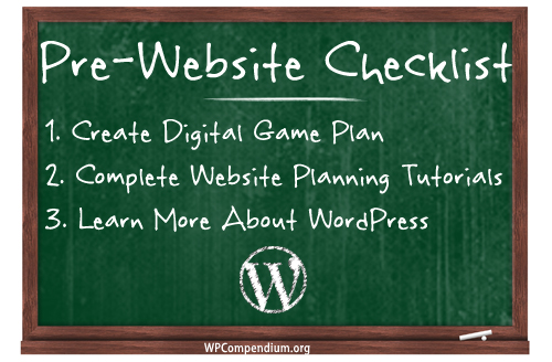 Pre-Website Checklist