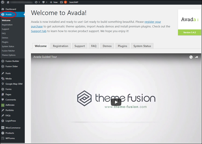 Avada WordPress theme