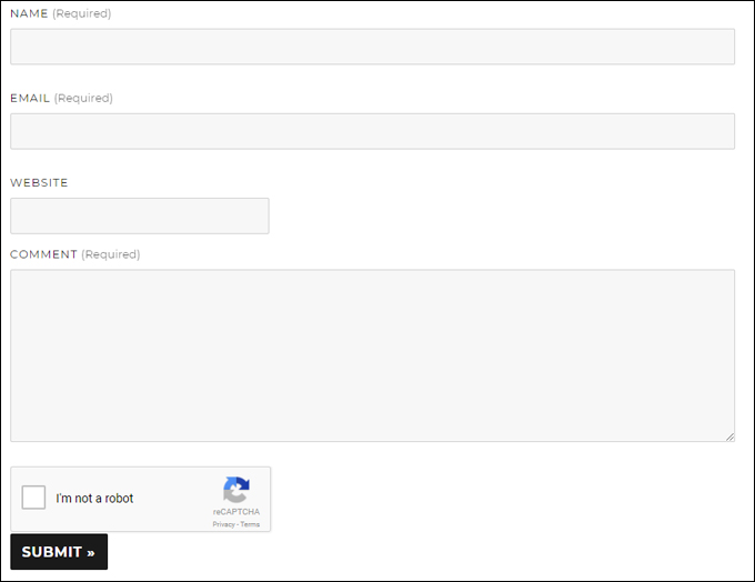 Add a reCaptcha to Jetpack contact form to prevent spam