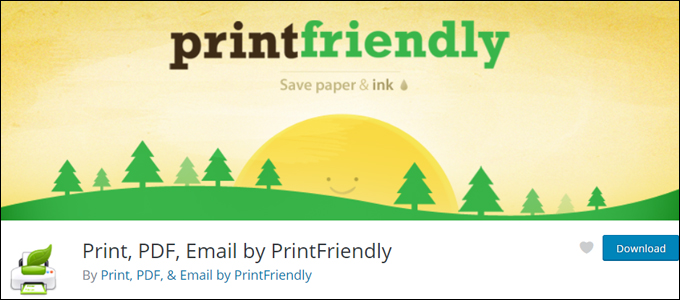 Print, PDF, Email