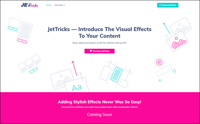 JetTricks - Visual Effects Addon for Elementor WordPress Plugin
