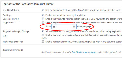 Inserting Tables Into Posts And Pages With WordPress