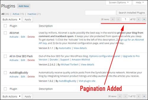 Updating And Deleting Plugins In The Dashboard