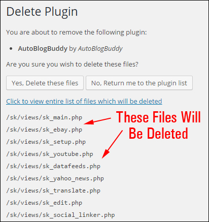 How To Update And Delete Plugins