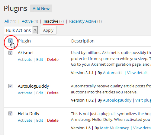 How To Upgrade And Delete Plugins Safely Inside Your Dashboard