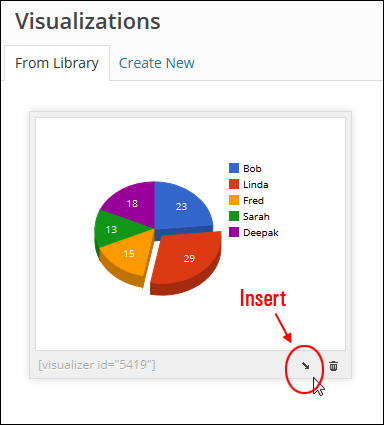 WordPress Plugin: Visualizer