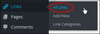 WP Links - All Links