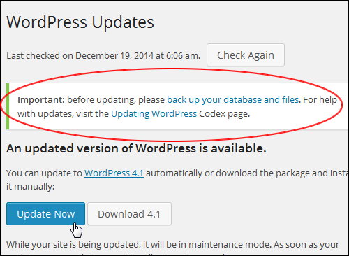 WordPress 4.1